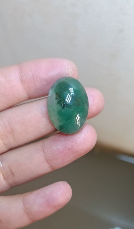 عقیق سبز سایز انگشتری