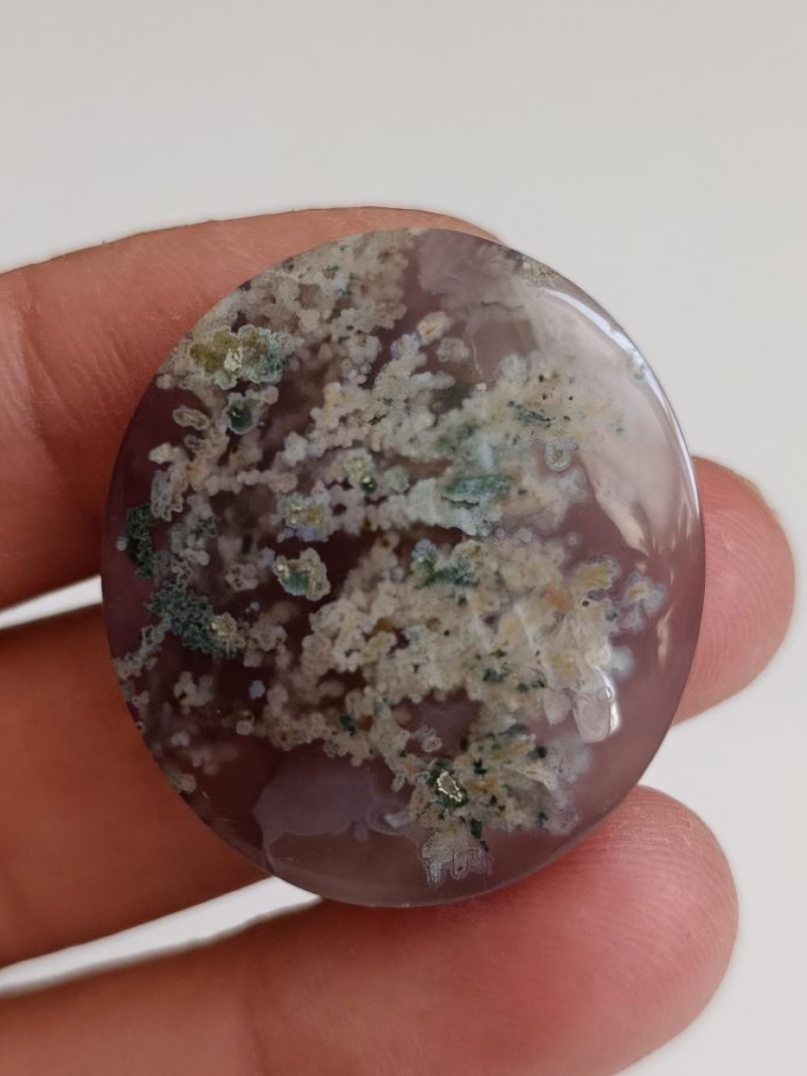 عقیق شجر بهاره سایز مدالی