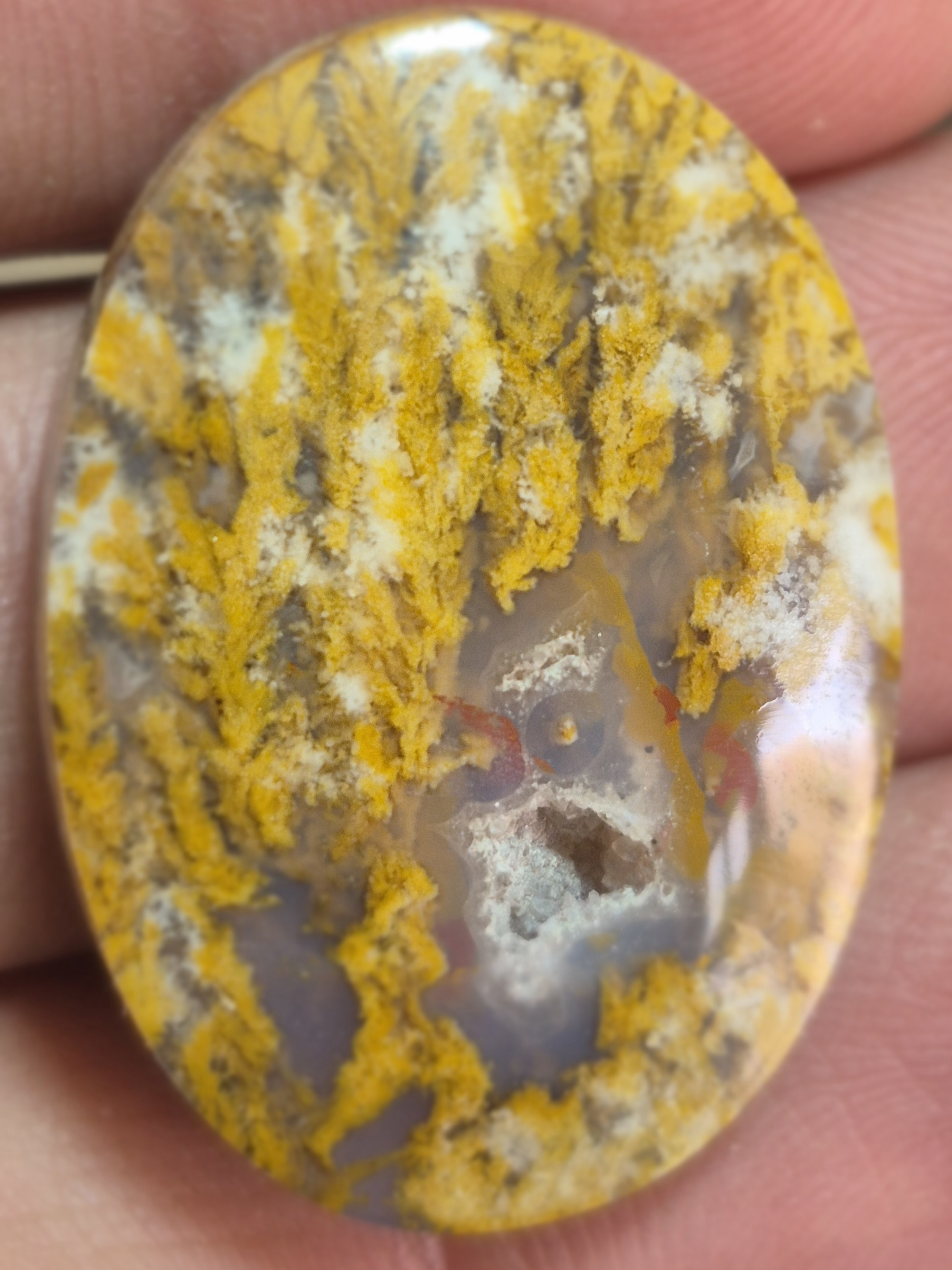 عقیق پاییزه سایز مدالی