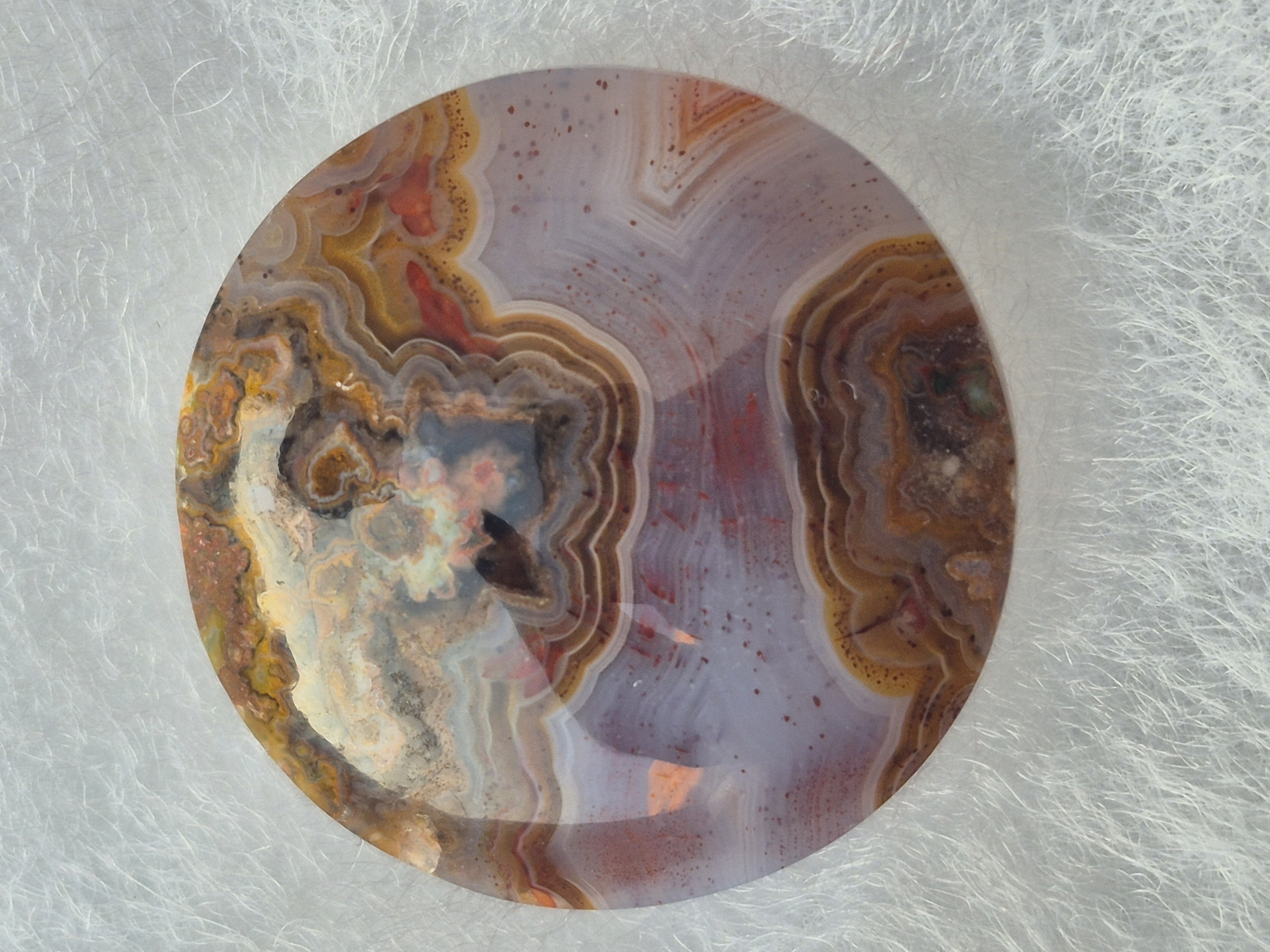 عقیق سلیمانی خط رنگی